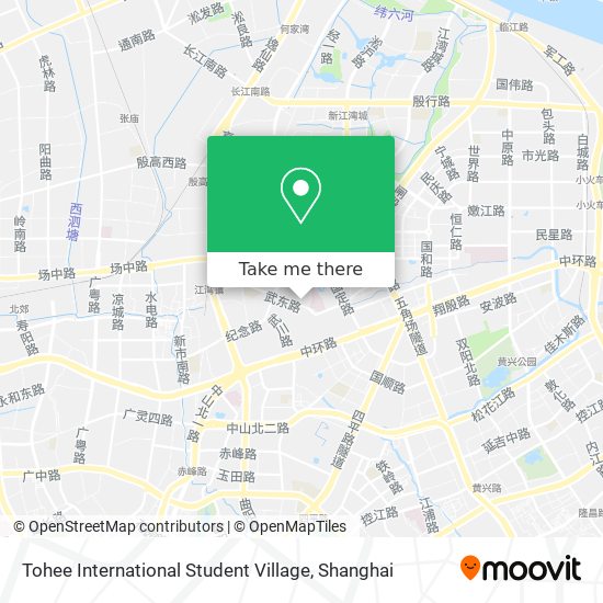 Tohee International Student Village map