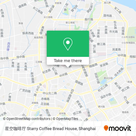 星空咖啡厅 Starry Coffee Bread House map