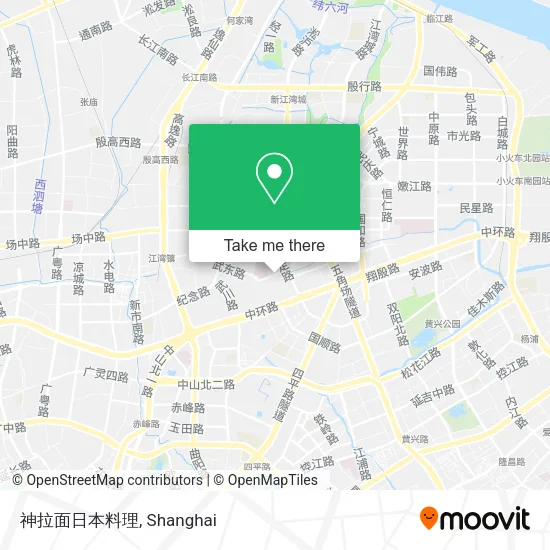 神拉面日本料理 map