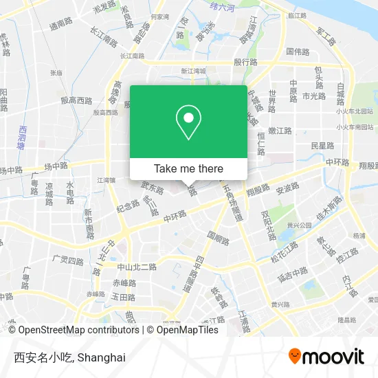 西安名小吃 map