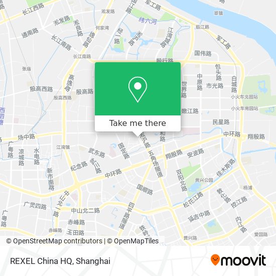 REXEL China HQ map