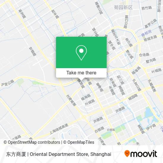 东方商厦 | Oriental Department Store map