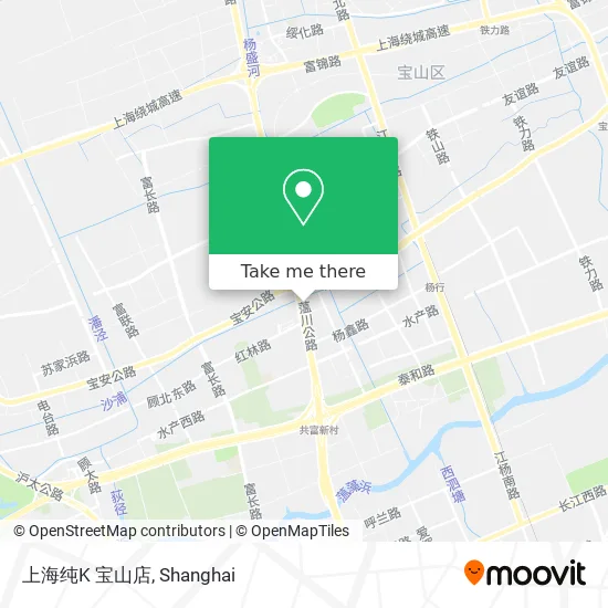 上海纯K 宝山店 map