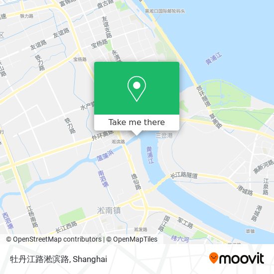 牡丹江路淞滨路 map