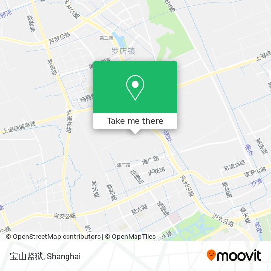 宝山监狱 map