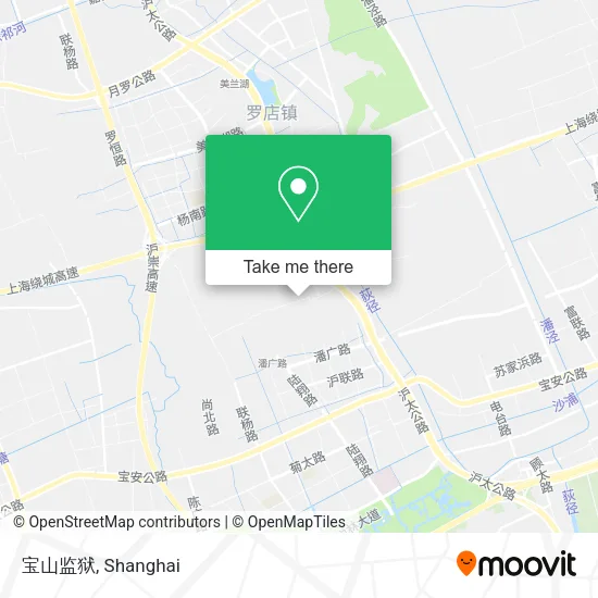 宝山监狱 map