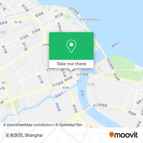 吴淞医院 map