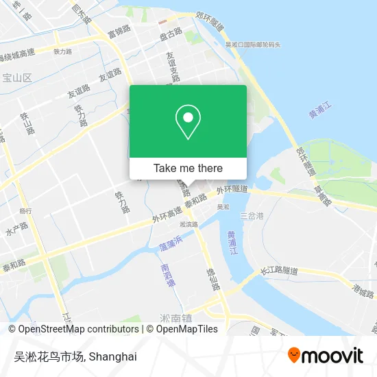 吴淞花鸟市场 map
