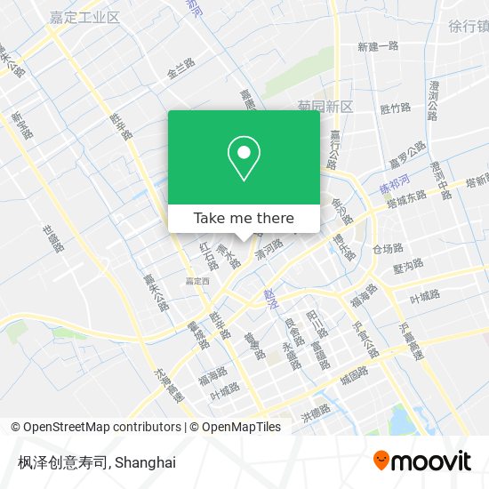 枫泽创意寿司 map