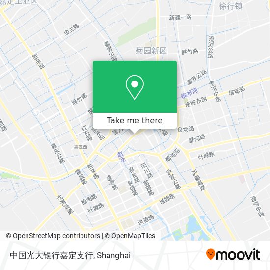 中国光大银行嘉定支行 map