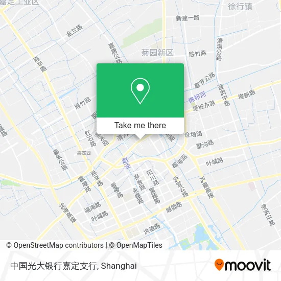 中国光大银行嘉定支行 map