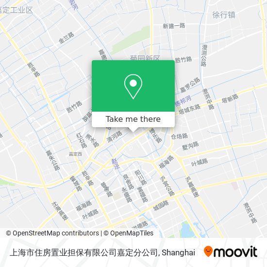 上海市住房置业担保有限公司嘉定分公司 map
