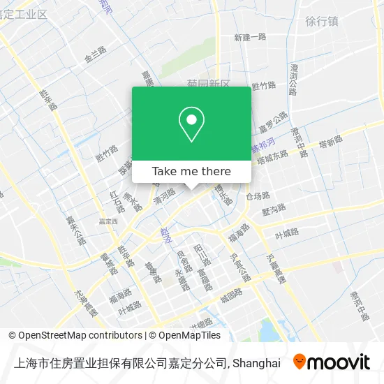 上海市住房置业担保有限公司嘉定分公司 map