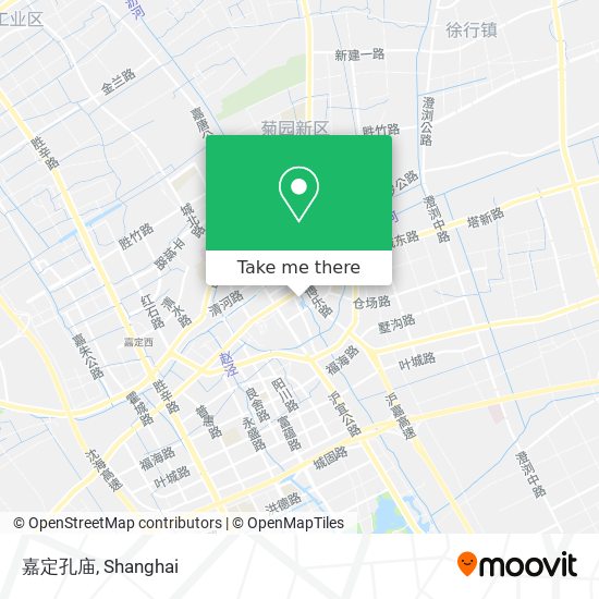 嘉定孔庙 map