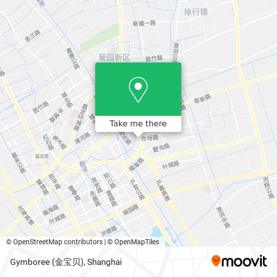 Gymboree (金宝贝) map