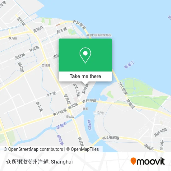 众所粥滋潮州海鲜 map