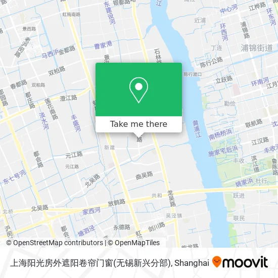 上海阳光房外遮阳卷帘门窗(无锡新兴分部) map