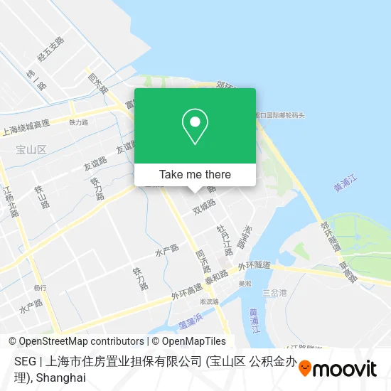 SEG | 上海市住房置业担保有限公司 (宝山区 公积金办理) map