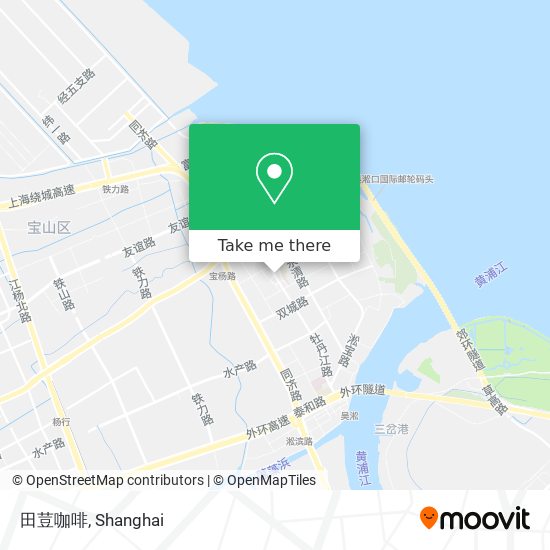 田荳咖啡 map