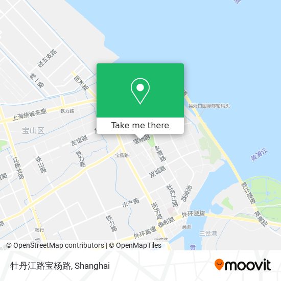 牡丹江路宝杨路 map