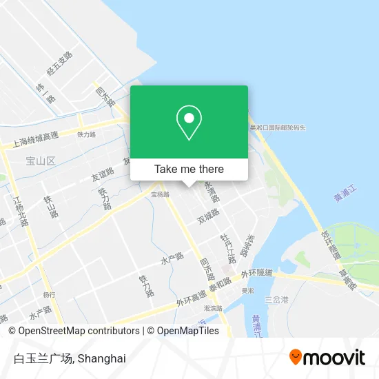 白玉兰广场 map
