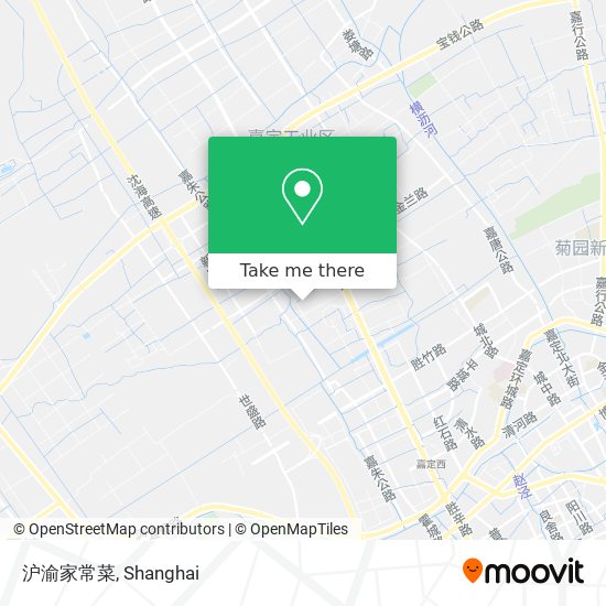 沪渝家常菜 map
