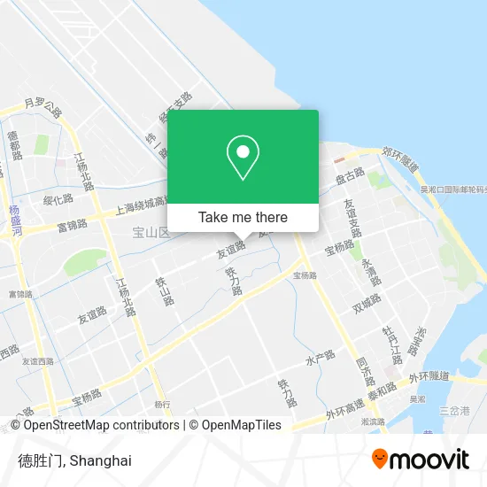 德胜门 map