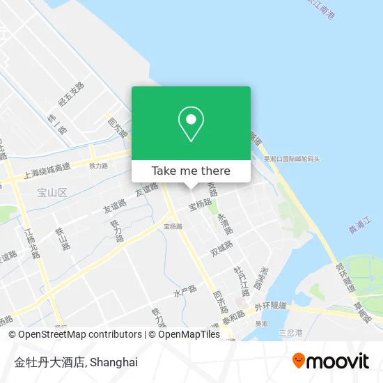 金牡丹大酒店 map