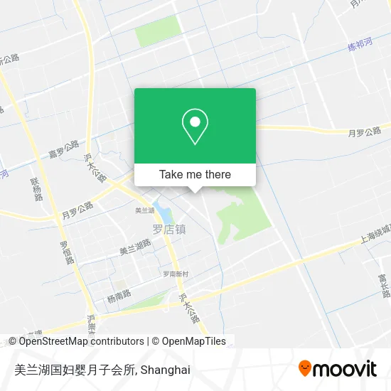 美兰湖国妇婴月子会所 map