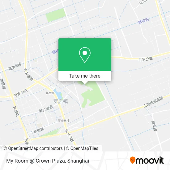 My Room @ Crown Plaza map
