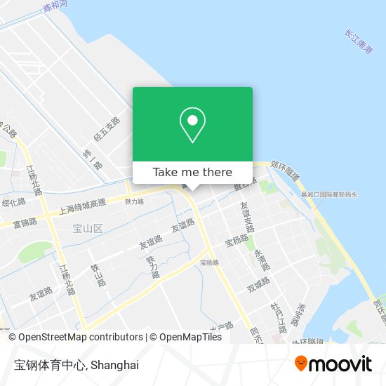 宝钢体育中心 map