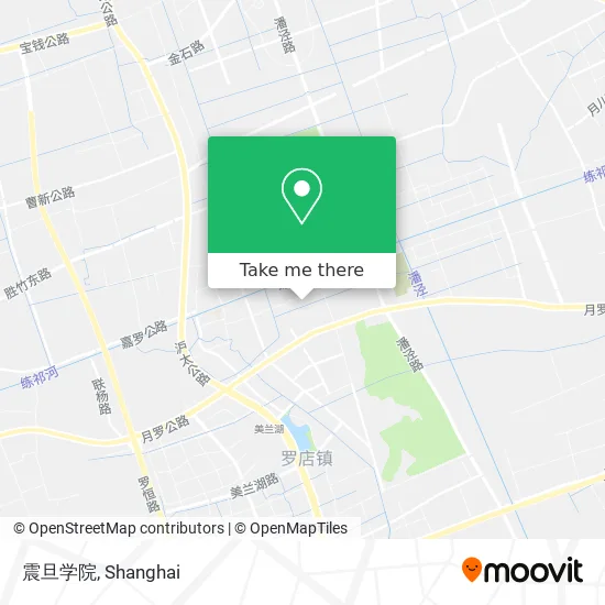 震旦学院 map