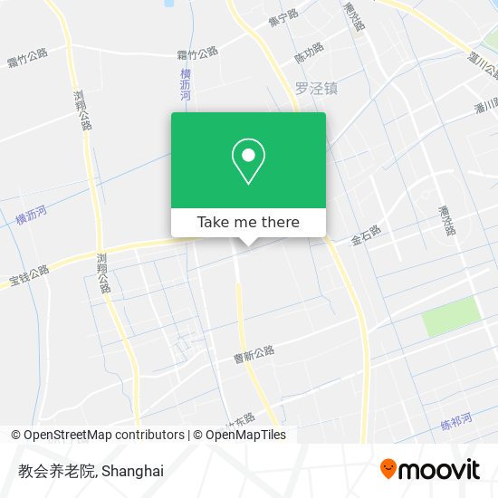 教会养老院 map