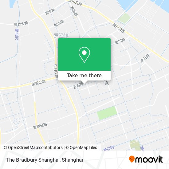 The Bradbury Shanghai map