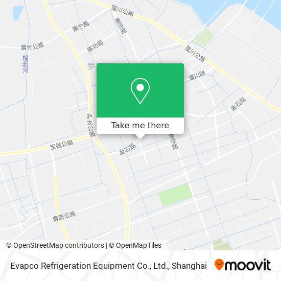 Evapco Refrigeration Equipment Co., Ltd. map