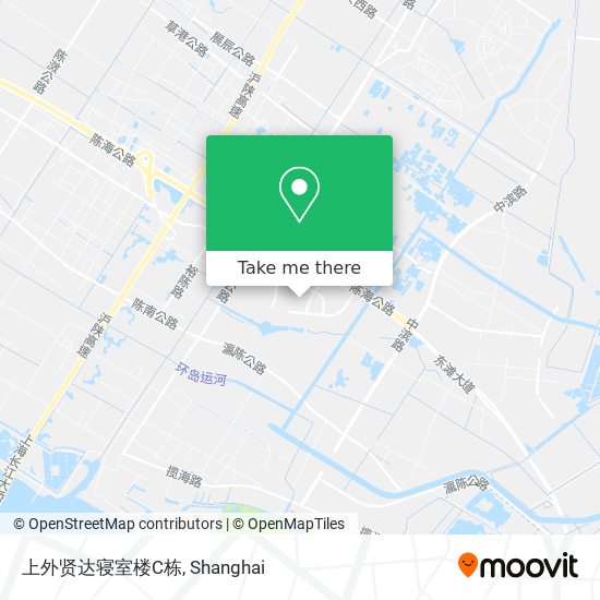 上外贤达寝室楼C栋 map