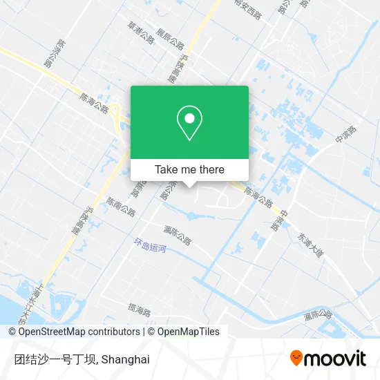 团结沙一号丁坝 map