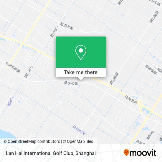 Lan Hai International Golf Club map