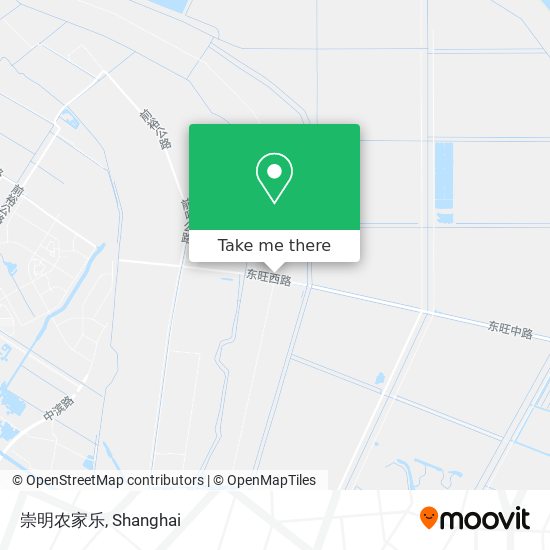 崇明农家乐 map