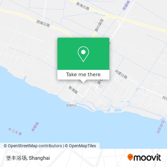 堡丰浴场 map