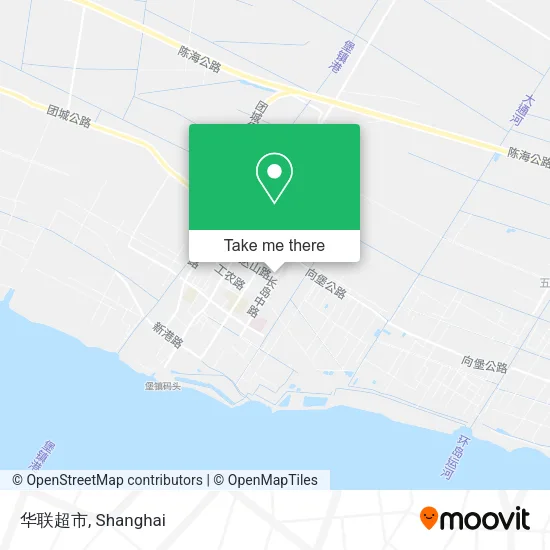 华联超市 map