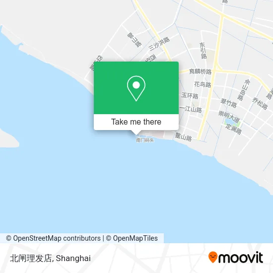 北闸理发店 map