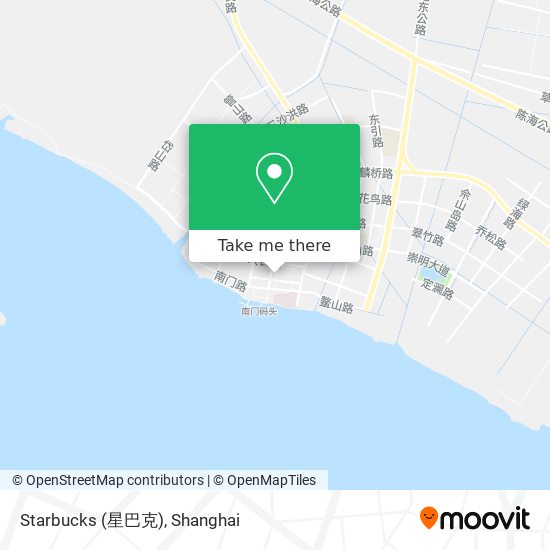 Starbucks (星巴克) map