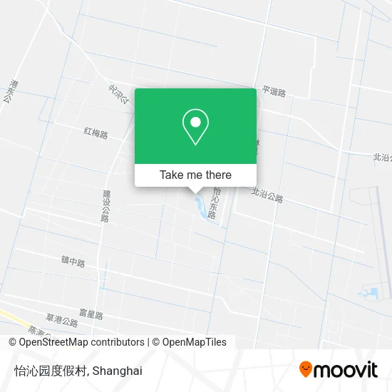 怡沁园度假村 map