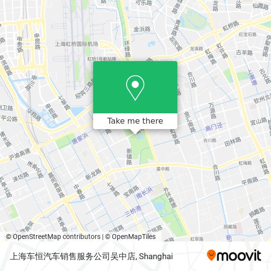 上海车恒汽车销售服务公司吴中店 map