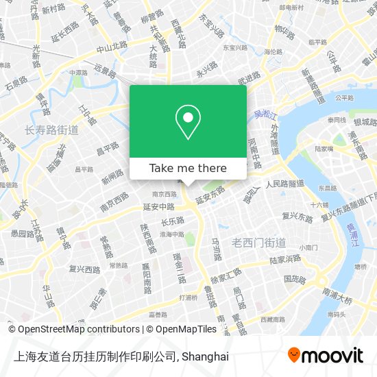上海友道台历挂历制作印刷公司 map