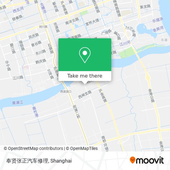 奉贤张正汽车修理 map