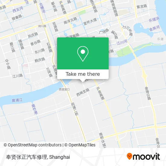 奉贤张正汽车修理 map