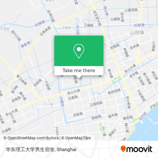 华东理工大学男生宿舍 map
