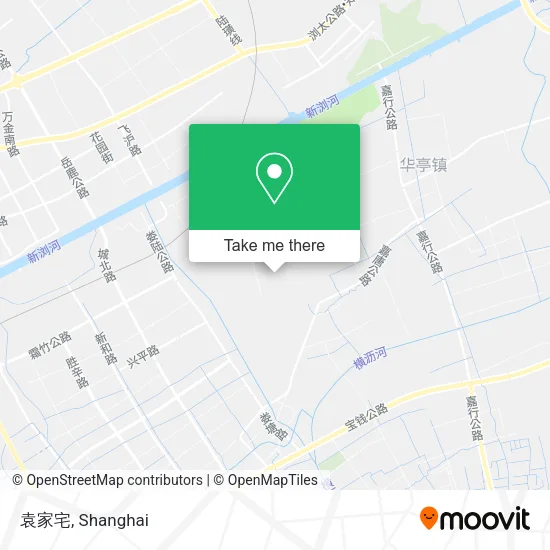 袁家宅 map